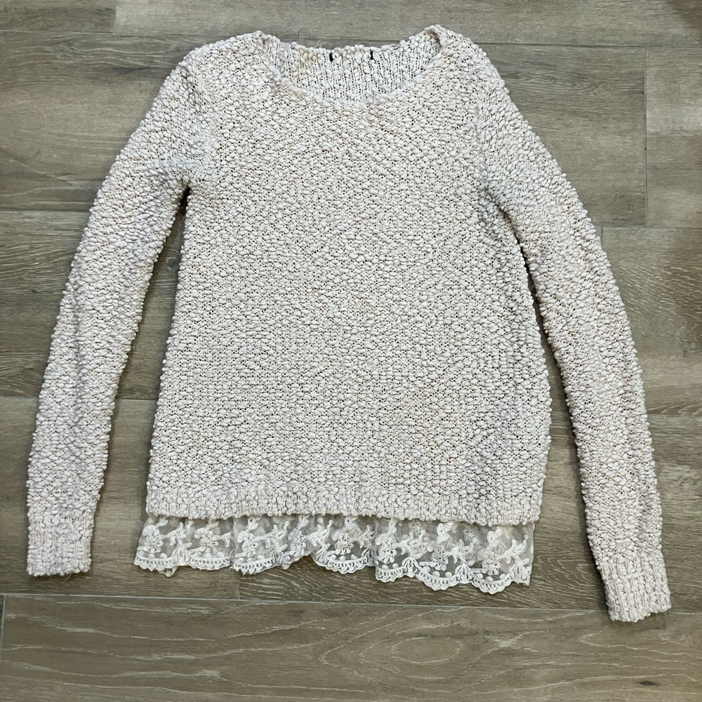 Light pink sweater